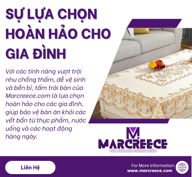 Giới Thiệu TẤM TRẢI BÀN CHỐNG THẤM MARCREECE