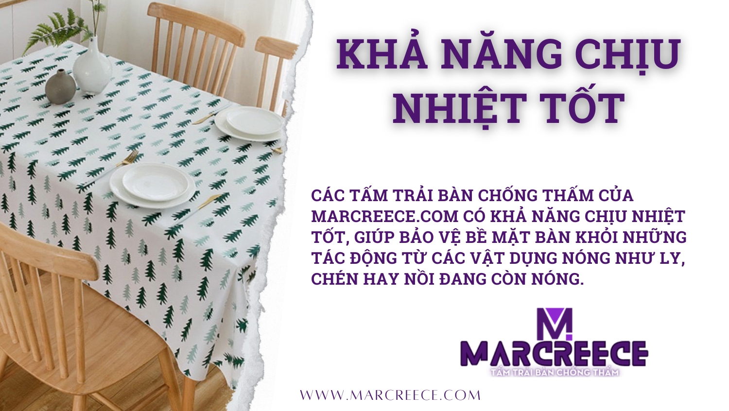 image banner liên kết chương trình tại Tấm trải bàn chống thấm marcreece (1)